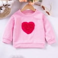 thumbnail image 4 of Kovlvoll Newborn Baby Girls Clothes Tops Cotton Long Sleeve Crewneck Cute Printing Casual Infant Fall T-Shirts, 4 of 7