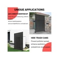 thumbnail image 6 of EastVita Metal Privacy Screen 72 inch H X 47 inch W Outdoor Privacy Screens And Panels Freestanding Decorative Fence For Patio Lawn Garden Deck Balcony Home Outdoor Divider With Stand, 6 of 7