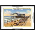 thumbnail image 5 of Art.com Beach at Galveston Art Print, Black Frame Wall Art, 23" x 17", 5 of 5