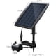 thumbnail image 1 of Bomba de agua solar sin escobillas Brillar para estanque con Panel solar 9V 2,5W 200L/H, 1 of 1