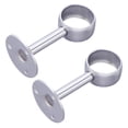 thumbnail image 4 of FOMIYES 2Ud Soportes De Montaje En Para Barra De Acero Inoxidable Plata, 4 of 8