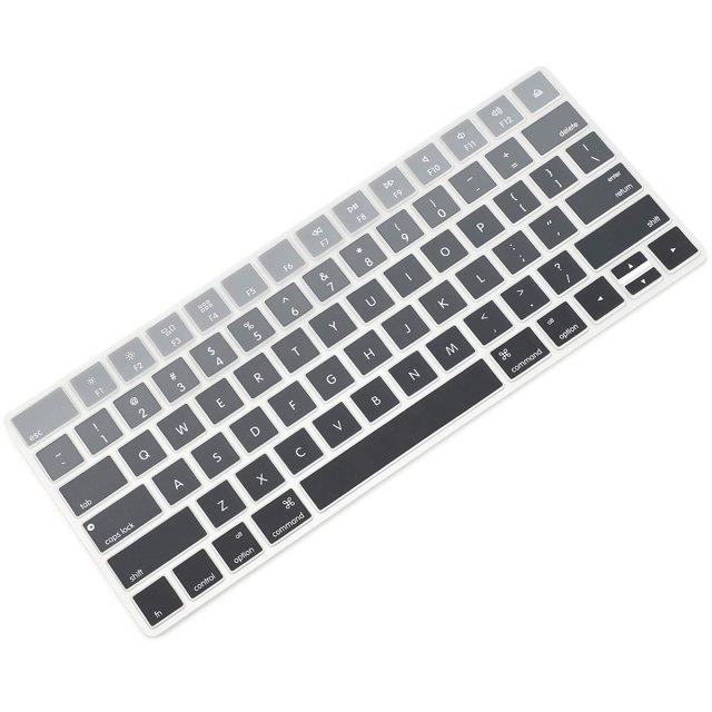 Funda Allinside Ombre Grey para Apple Magic Keyboard (MLA22LL/A) con diseño de EE. UU.
