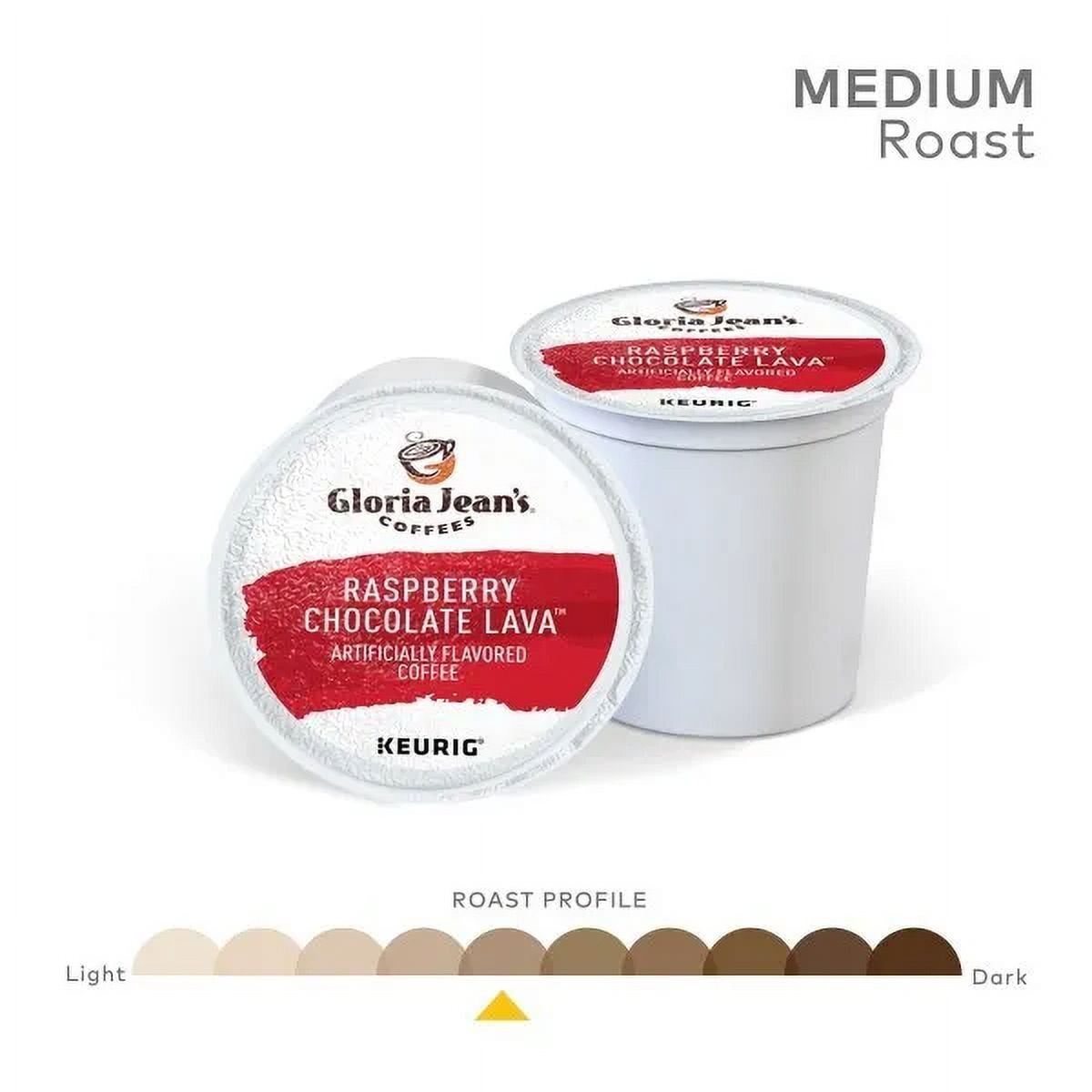 Raspberry Chocolate Lava Coffee, Keurig K-Cup Pod, 72 Count