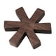 thumbnail image 4 of Posavasos de madera con aislamiento, mantel individual con forma de copo de nieve, manteles de cocina, manteles para bebidas L, 4 of 9