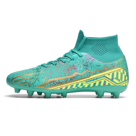 

Mens Junior Boys Football Boots AG/TF Soccer Training Shoes Sneaker Size US4.5-11
