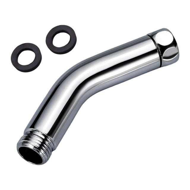 Adaptador del codo de cabeza de ducha G1/2 Conexión 135 degree Asamblea simple para boquillas de ducha G1/2 pulgadas Femenina y acero inoxidable masculino 11.2 cm
