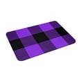 thumbnail image 2 of Daiia Purple Buffalo Plaid Front Door Mat, Heavy Duty Durable Welcome Mat for Outdoor Indoor, Dirt Trapper Waterproof Super Absorbent Door Mat, 16" x 24", 2 of 9