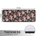 thumbnail image 5 of Kitchen Rugs Sets Of 2,Pioneer Flower Floral Print Pattern Anti Fatigue Kitchen Mat Rugs Non Slip Washable,Decorative Kitchen Floor Mats for Kitchen,Sink,Laundry,17"x47"+17"x47", 5 of 5