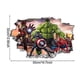 thumbnail image 2 of Avengers Superhero Wall Decals for Bedroom Self-Adhesive Wall Stickers Video Game Birthday Party Decoration, 2 of 4