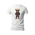thumbnail image 1 of Playera De Oso Fashion Ropa Para Hombre Color Blanco Talla Chica Marca Emil SaEs, 1 of 4