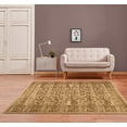 thumbnail image 2 of Lapis Bella 2x7 Traditional Area Rug in Mustard Beige, 2 of 5