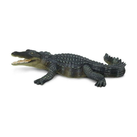 Safari Ltd. Crocodile Figurine - Lifelike 6" Reptile Figure - Educational Toy for Boys, Girls, and Kids Ages 3 