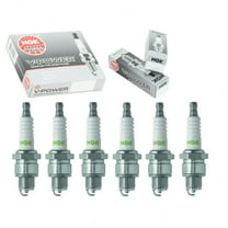 6 pc NGK 4838 V-Power Spark Plugs for 33-816737B 2 33-816737Q 827M L76V Ignition Wire Secondary