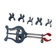 thumbnail image 1 of MERIGLARE Support de Partitions en Métal Trompette Simple avec 5 Clips de Stylo Trompette Lyre Partitions, 1 of 9