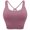 Rose purple, variant on Wacanda Women Tube Top Chest Pad Vest Without Steel Ring Sling Vest Workout Comfortable Sexy Sports