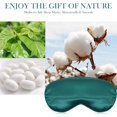 thumbnail image 4 of ORUYROP Eye Sleep Mask, Sleeping Eye Mask Silk Cover Blinder Blindfold Soft Adjustable Strap For Travel Sleeping Work Naps Meditation, 4 of 7