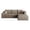 Camel(Right Facing Chaise), variant on Leumius Modular Sectional Sofa,Oversized L-Shape Cloud Couch,Modern Corduroy Upholstered Couches for Living Room,No Assembly Required,Dark Gray(Right Facing Chaise)