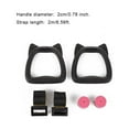thumbnail image 3 of Langgg 2 Pieces Indoor Children Gymnastic Rings with Straps Hanging Pull up Ring 2m, 3 of 6