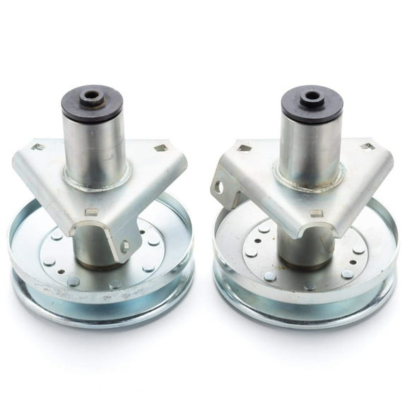 John Deere 2 Deck Spindle Set - AM128048 - LT133 LT155 LT166 LT180