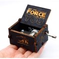 thumbnail image 5 of Caja de música de madera negra ZHAOCHENG Star Wars decoración del hogar manualidades para niños, 5 of 5