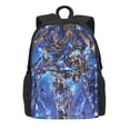 thumbnail image 2 of Mobile Suit Gundam Backpacks Lightweight Bookbags Casual Daypack For Travel Work Hiking, 2 of 8