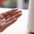 thumbnail image 2 of Spool of Polyester Sewing Thread Sewing Machine Thread Sewing for Sewing Machine 40S/2 Unbleached White, 2 of 9