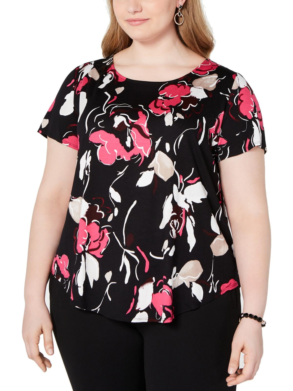 Alfani women's plus size tops Clearance