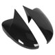 thumbnail image 1 of 2 cubiertas para espejo retrovisor de puerta izquierda y derecha ABS, resistentes al desgaste, de repuesto para Octavia 15-20Fibra de carbono, 1 of 14