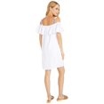 thumbnail image 2 of Tommy Bahama Robe en Lin pour Femmes Épaules Dénudées (Blanc, Petit), 2 of 3