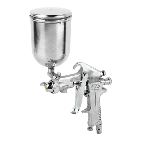 Mini Pistola Pulverizadora de Pintura LO NECESITO F-75G 400 ml | Pistola de Aire Portátil de Aluminio | Aerógrafo para Pintura Automotriz, Muebles y Manualidades