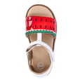 thumbnail image 5 of Wonder Nation Baby and Toddler Girls Fruit Sandals, 5 of 6