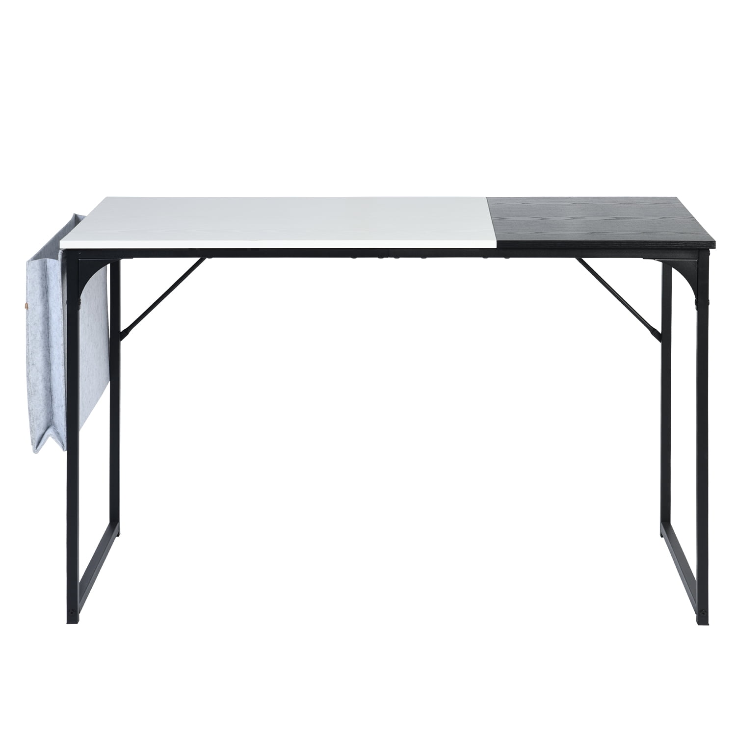 Homy Casa Computer Desk 40 inch Study Writing Table with A Storage Bag