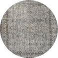 thumbnail image 1 of Ahgly Company Indoor Round Traditional Sandstone Brown Area Rugs, 3' Round, 1 of 6