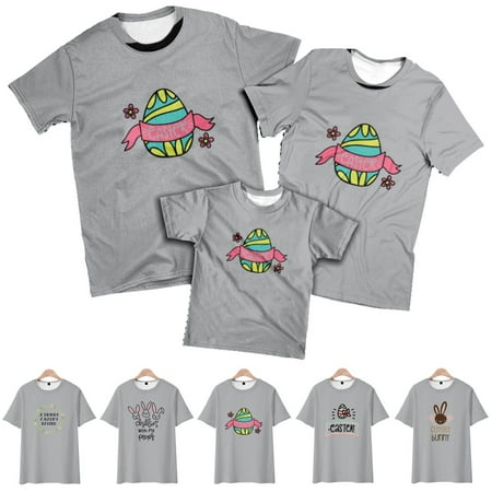 

Easter Men s and Big Men s Crewneck Short Sleeve T-Shirt Casual Tops For Men Boys