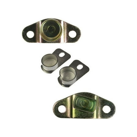 Tailgate Hinge Kit 4 Piece - Compatible with 1992 - 2000 GMC K3500 1993 1994 1995 1996 1997 1998 1999