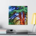 thumbnail image 3 of Cedar Tree Fauvism - Canvas, 3 of 10
