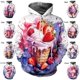thumbnail image 4 of Nuevas sudaderas con capucha con estampado de helado delicioso en 3D para hombres y niños, sudaderas con capucha de moda Streetear para niñas, suéter divertido Y2k, ropa linda, 4 of 4