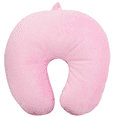 thumbnail image 6 of Pink Fizz Glamorous Pop-Art Soft Microbeads Travel Pillow, Supportive Comfort (Blonde Girl), 6 of 6