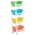thumbnail image 3 of Carrito de almacenamiento de 4 niveles Soledad Estilo A 98 cm x 31 cm x 21 cm, 3 of 9