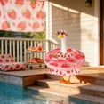 thumbnail image 5 of 5 Pcs/Set Bikini Porch Goose Outfits With Sunglasses, 23 Inch Strawberry Style Summer Outfit, Lovely Garden Yard Decor For Goose Statue Decoration (Strawberry), 5 of 6
