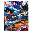 thumbnail image 1 of Exclusiva! Cobija Frazada Ultra Suave Dragon Ball Z Goku Black, 1 of 1