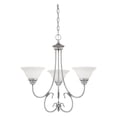 thumbnail image 2 of 1363-RBZ Millennium Lighting Fulton - 3 Light Chandelier-24.5 Inches Tall and 25 Inches Wide-Rubbed Bronze Finish    -Traditional Installation, 2 of 2