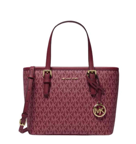 Michael Kors Womens XS Carry All Jet Set Travel Womens Tote (MULBERRY ...
