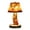 02#Christmas, variant on Halloween Decor Witch Hat Lamp, Ghost Table Lamp with Warm LED Glow, Stained Glass Witch Hat Lamp for Halloween Decor, Gothic Night Light for Bedroom, Desk, Bar & Party