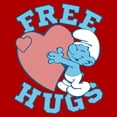 thumbnail image 2 of Men's The Smurfs Free Hugs  Graphic T-Shirt, 2 of 5