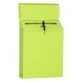 thumbnail image 1 of Yuarrent Mailbox Locking Wall Mounted Comment Drop Payments Postbox Holder  Box Decoración del hogar Verde, 1 of 1