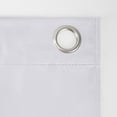 thumbnail image 4 of Sun Zero Riley Kids Bedroom Blackout Grommet Curtain Panel In White, 40" X 63", 4 of 9