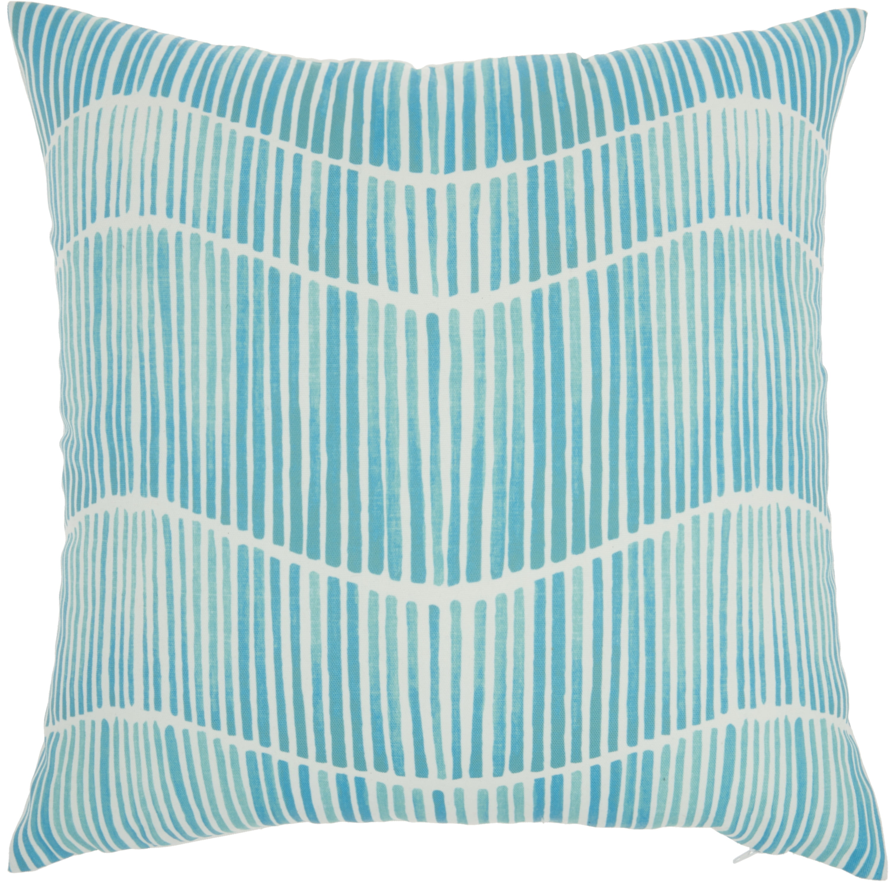 Nourison Outdoor Pillows Natureinspired Turquoise Decorative Throw
