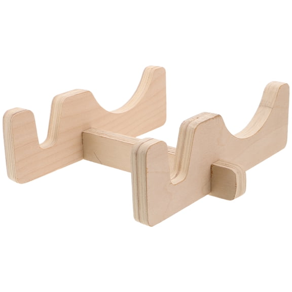 WEUVEB Freestanding Skateboard Rack Wooden Display Holder for Skateboard Surfboard