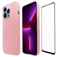 thumbnail image 1 of Funda Super Fit Rigida Molan Cano Para iphone 13 Pro Max color Rosa Mas Mica 9d Slim Case, 1 of 6